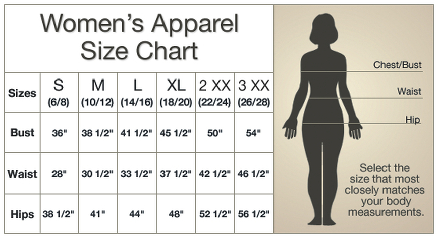 Fit For Me Size Chart